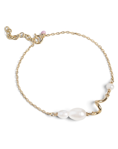 Enamel Copenhagen - Armbånd - Twist - Pearlie
